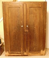 Primitive Two Door Cupboard