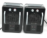 2 ELECTRIC HEATER FANS