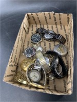 Collection of mixed wrist and pocket watches, in g