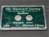 2004 Westward Journey "Keelboat" Platinum nickel