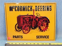 14" McCormick Deering Tin Adv. Sign