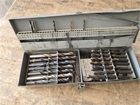 Vintage Litton Union twist drill bit set