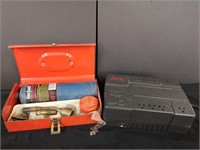 Blowtorch kit with case APC power surge outlet