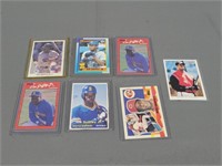 Lot Of 7 Ken Griffey Jr Baseball Cards