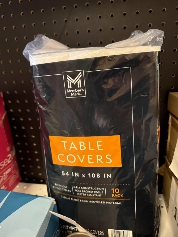 MM table covers 54inx108in 10 pack