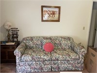 Small Floral Sofa