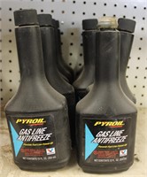 Lot of 10 Pyroil Gas Line Antifreeze