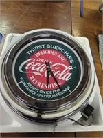 Coca-Cola clock new in the box