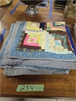 Vintage multicolored quilt