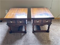 Lenoir House Pair Of End Tables