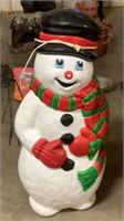 40” blow mold snowman