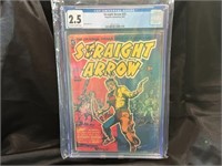 Straight Arrow #23 Golden Age Comic Book CGC 2.5