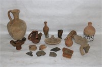 LARGE LOT PRE COLUMBIAN POTTERY, VARIOUS AREAS