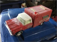 Nylit  emergency truck tin toys