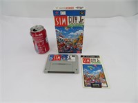 Sim City Jr , jeu Nintendo japonais avec boite et