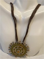 Rope necklace circular star Chuns fashion