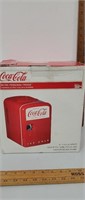Retro Coca Cola Mini fridge.  In original box.