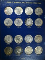 30 DIFFERENT KENNEDY HALVES 1964-78 IN ALBUM