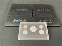 4 - 1997 US Silver Proof Sets