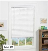Allen + Roth 36x64in Faux Wood Blinds