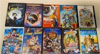 10 Assorted Childrens DVD Films