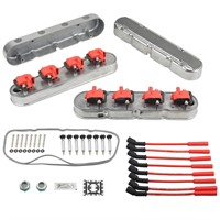 TBAPFS Aluminum Polished Valve Cover with 2PC Fin