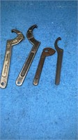 Adjustable Spanner Wrenches