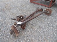 (3) Assorted Axles