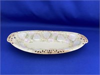 Royal Bayreuth "Old Ivory" Reticulated Bowl