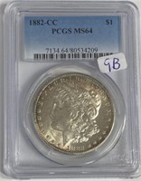 1882 CC PCGS MS64 $1