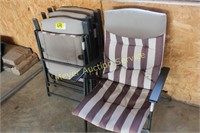 4 - Outdoor folding chairs