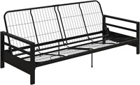 DHP Miles Metal Futon Frame, Black