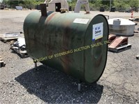 250 GALLON STEEL FUEL OIL TANK