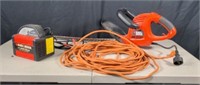 Hedge Trimmers, Battery Charger & Extension Cord
