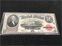 1917 United States $2 Bill