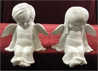 Pair of Angel Figurines