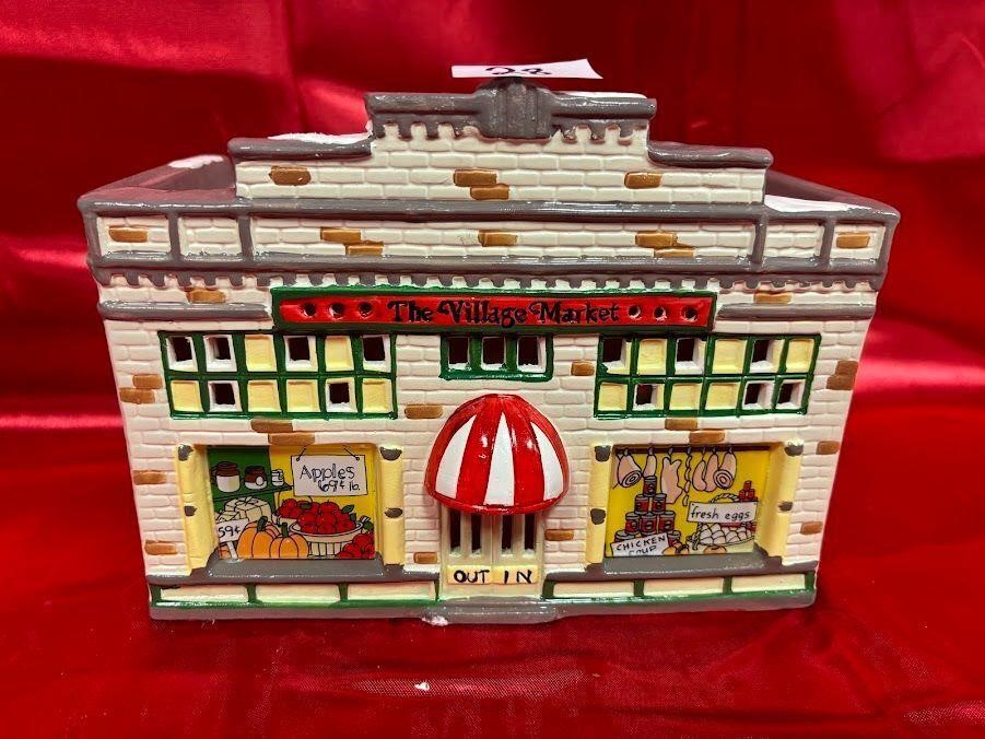 1988 Dept 56, Snow Village Village Market