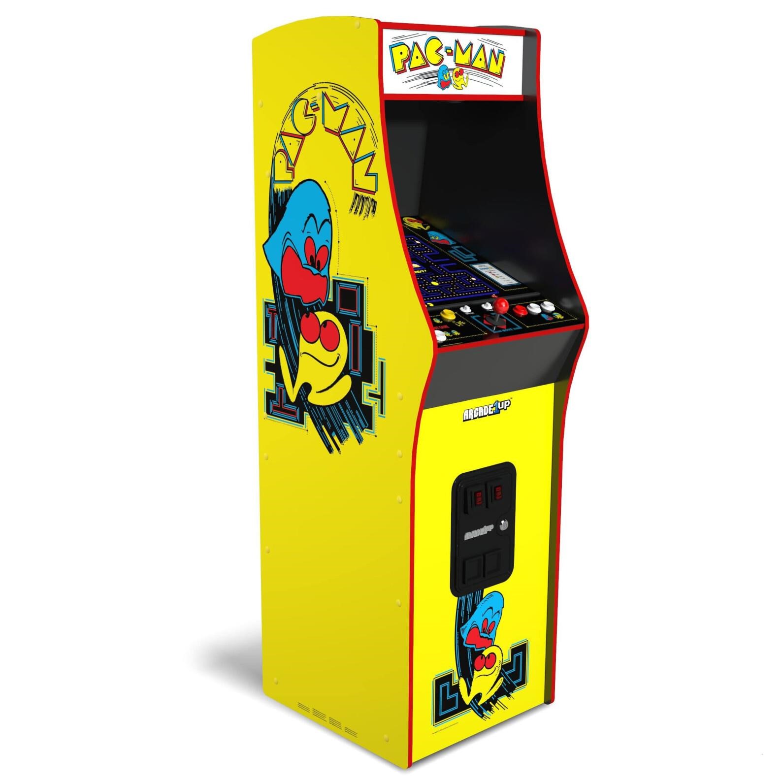 Arcade1Up PAC-Man Deluxe Arcade Machine for Home -