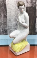 Hollohaza Hungary porcelain nude12"