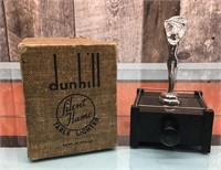 Vtg. Dunhill Silent Flame Table Lighter