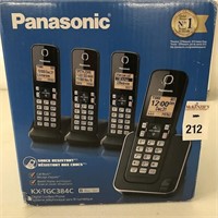 PANASONIC KX-TGC384C DIGITAL CORDLESS PHONE