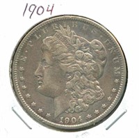 1904 Morgan Silver Dollar