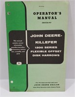 Operator's Manual John Deere Flexible Disc Harrows