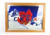 MOLSON CANADIAN LAGER BEER MIRROR