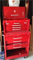Mastercraft tool cabinet with key, in good order
