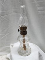 Vintage Mini Oil Lamp Swirl