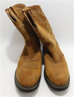 Ariat Sierra Pull-On Western Work Boots - Size 15