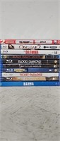 Lot of 10 Blu-ray DVDs