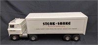 Vintage Steel Ertl Steak N Shake Semi Truck
