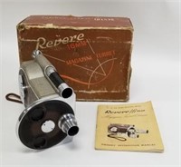 Vintage Revere 16mm Magazine 3 Turret Camera